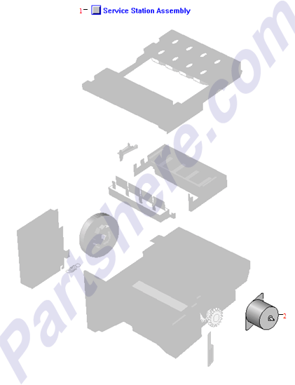 HP parts picture diagram for C2688-67041, C2688-67042, C2688-67042-R